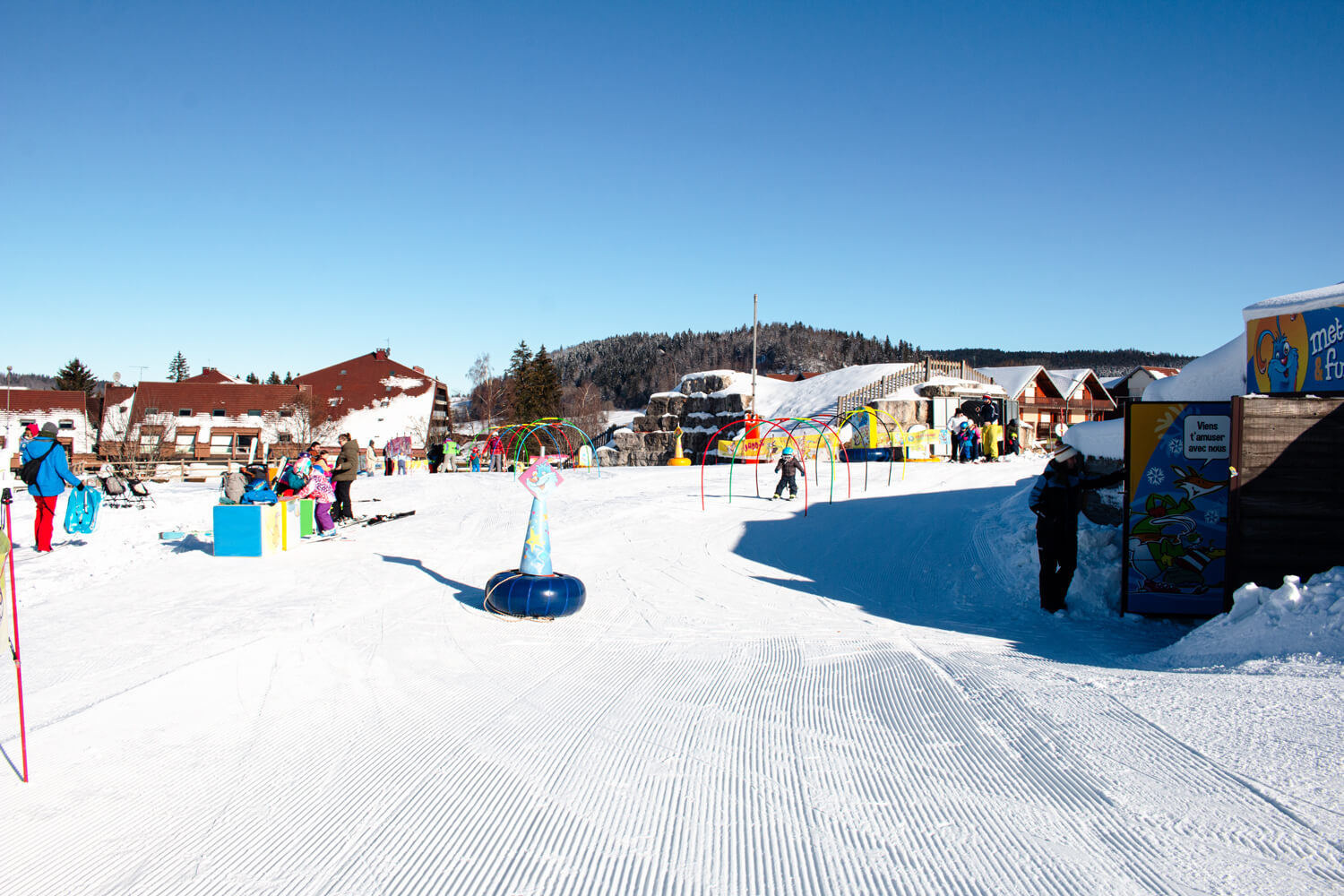 Jura kid park Métabief famille enfant mini domaine skiable